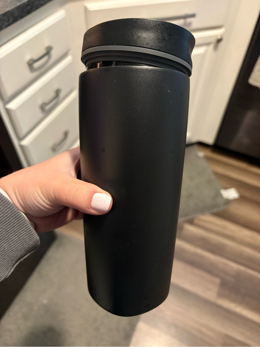 Matte Black Owala Travel Tumbler 20oz
